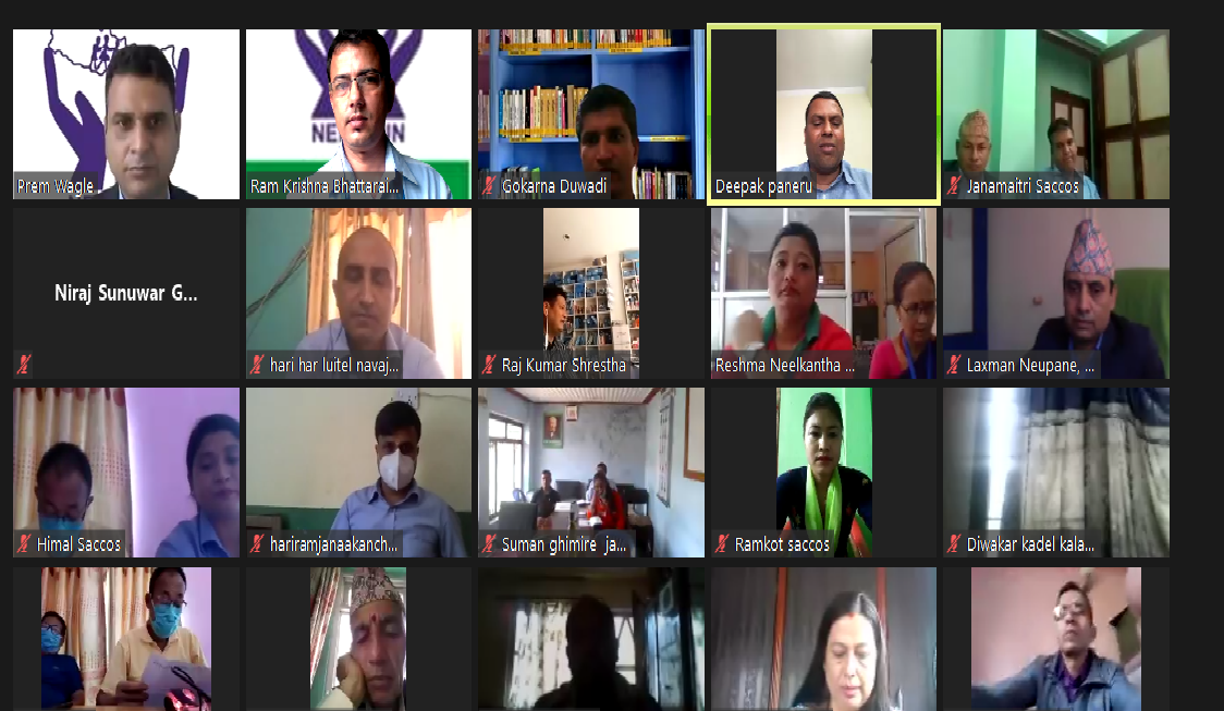 ५० साकोसका लागि नेफ्स्कूनको व्यवसाय निरन्तरता तालिम