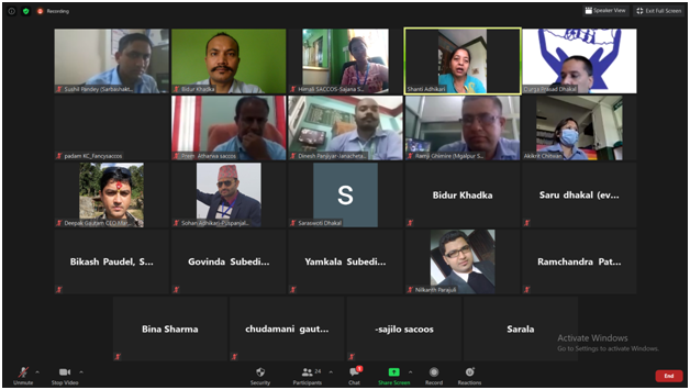 बीसीपी तालिम कार्यक्रमको औपचारिक प्रमाणीकरण सम्पन्न