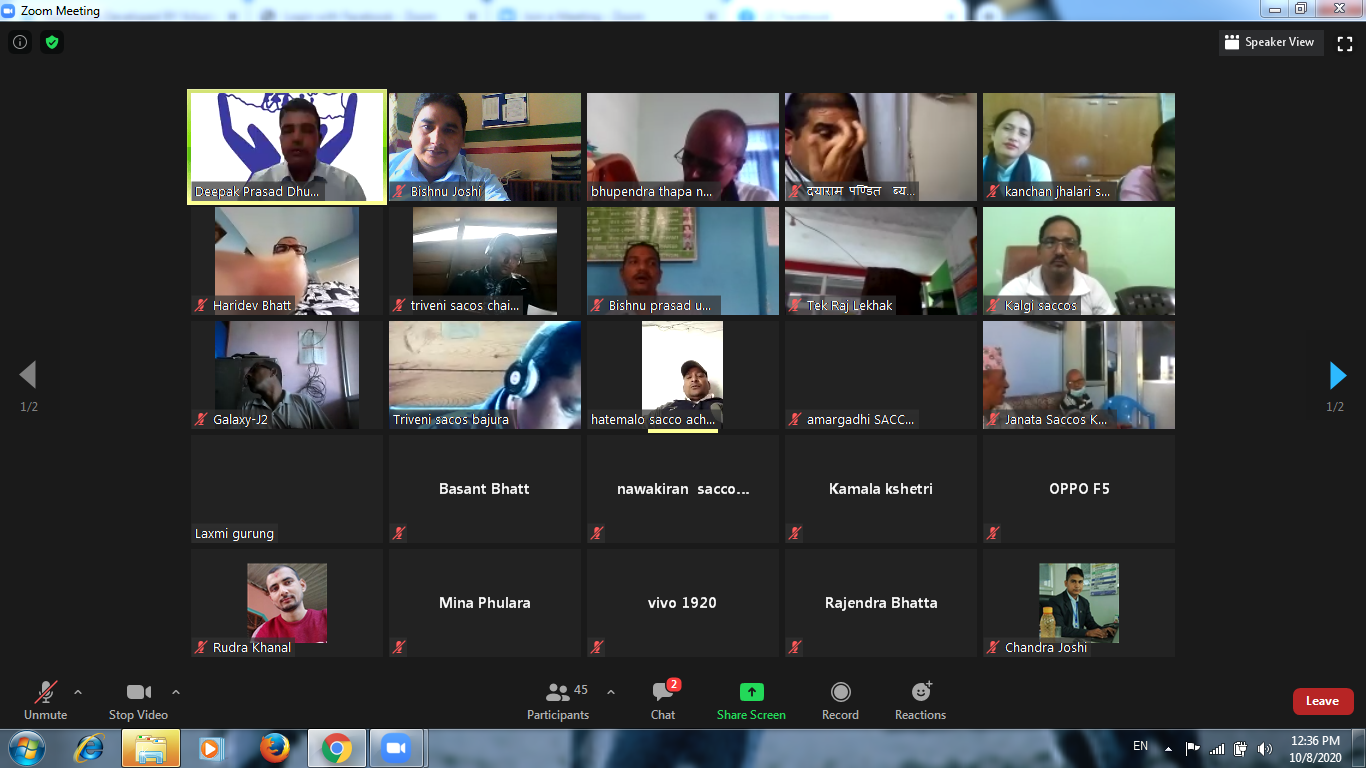 सुदूरपश्चिम प्रदेशस्तरीय ''महामारीमा साधारण सभा सञ्चलन'' सम्बन्धी अनुशिक्षण कार्यक्रम सम्पन्न 