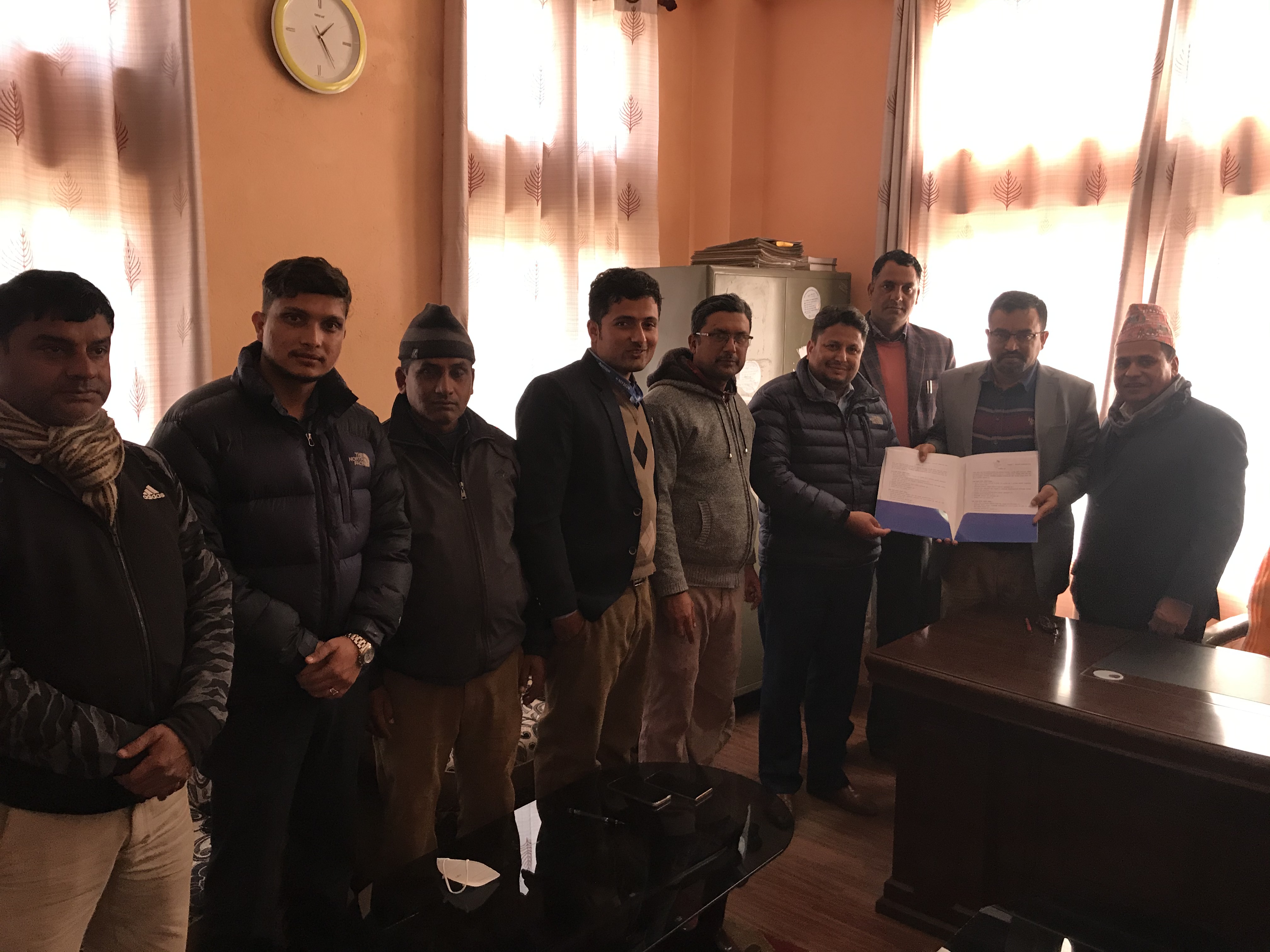 हरिवन नगरपालिकासँग आधारशिला कार्यक्रम सम्झौता