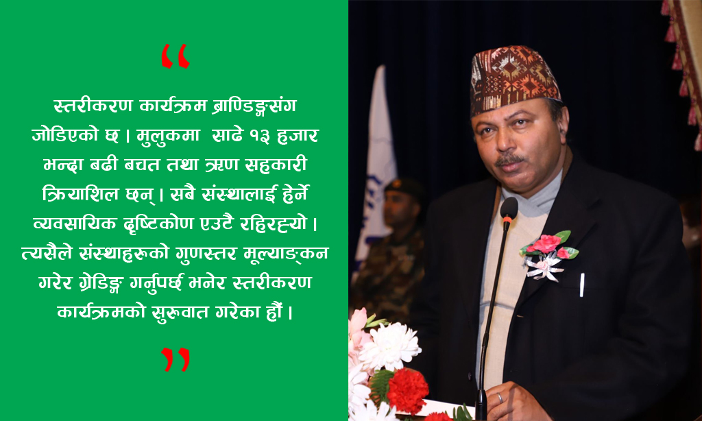 ‘विश्वास र सुशासनको नमूना केन्द्रीय संघ नेफ्स्कून नै आर्थिक रुपान्तरणको आधारशिला हुनसक्छ’