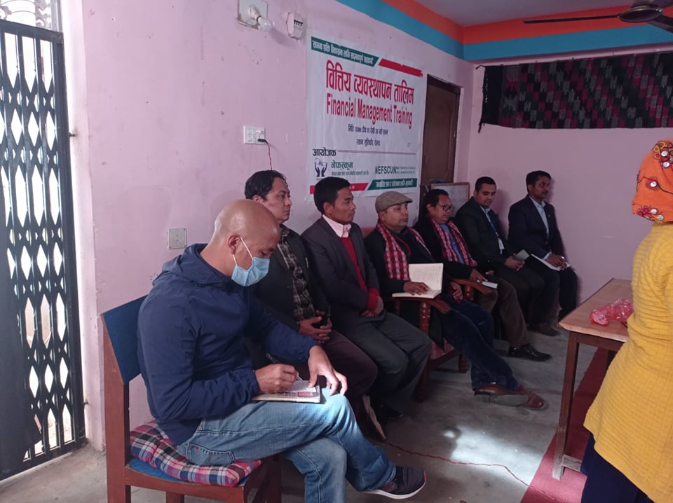 रोल्पामा वित्तीय व्यवस्थापन तालिम सम्पन्न