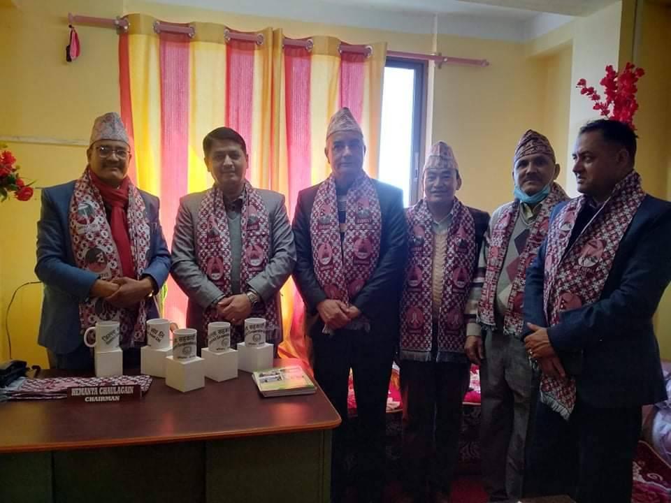 महासंघ टोली जिल्ला सहकारी संघ दोलखाको निरीक्षणमा