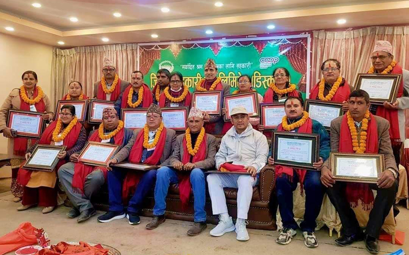 जिल्ला सहकारी संघ काभ्रेको अध्यक्षमा शर्मा