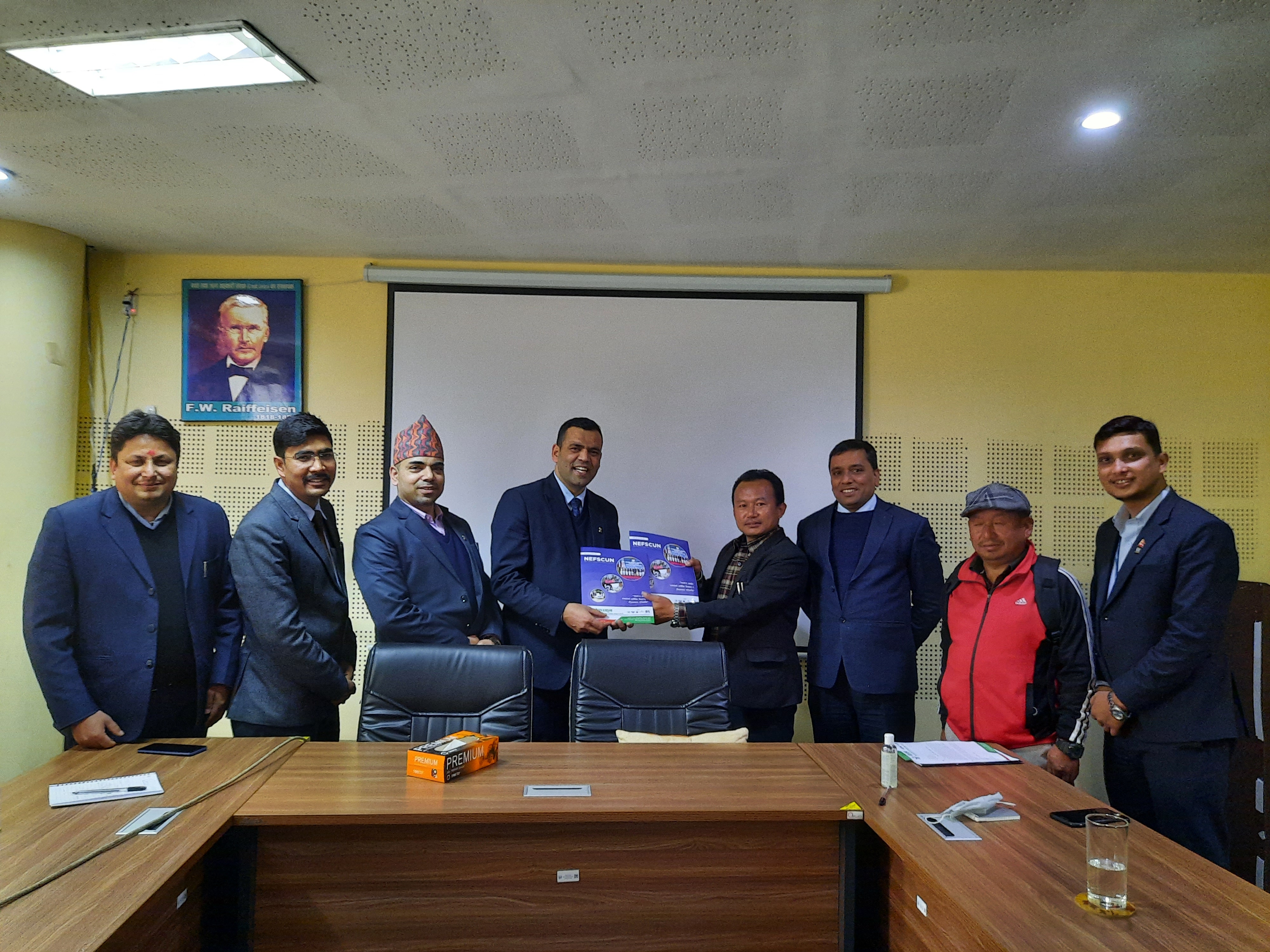 भोजपुरको आमचोक गाउँपालिकासँग आधारशिला कार्यक्रम सम्झौता