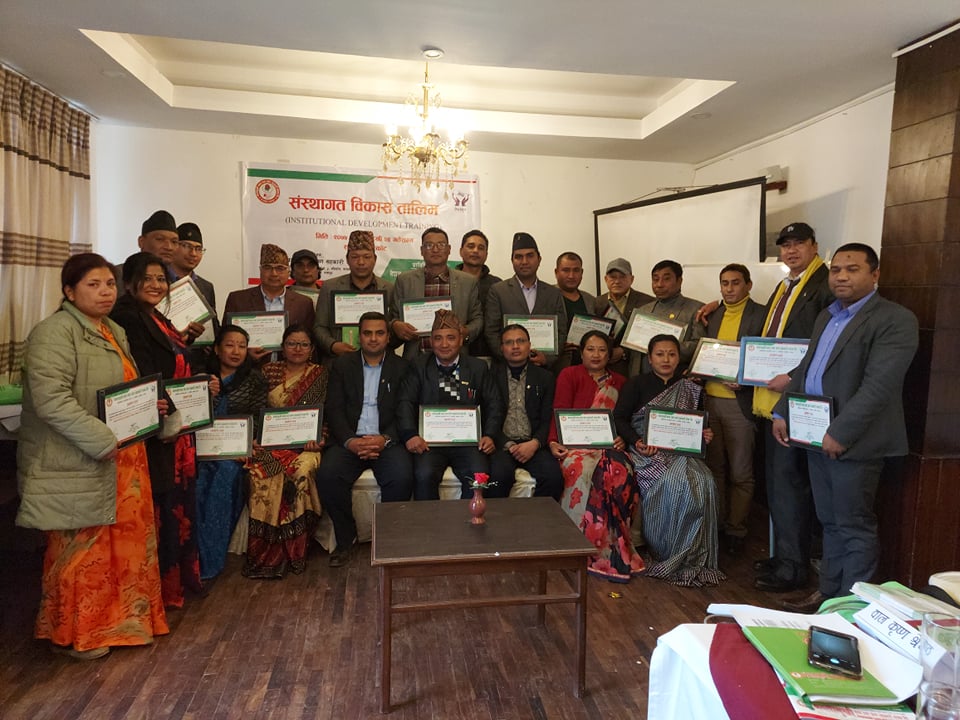 बंगलामुखी साकोसको संस्थागत विकास तालिम सम्पन्न