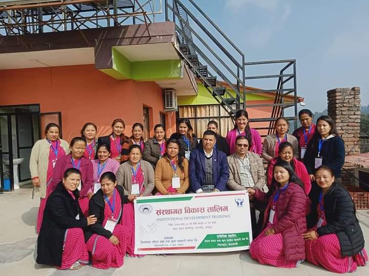 छिन्नमस्ता महिला साकोस को संस्थागत विकास तालिम सम्पन्न