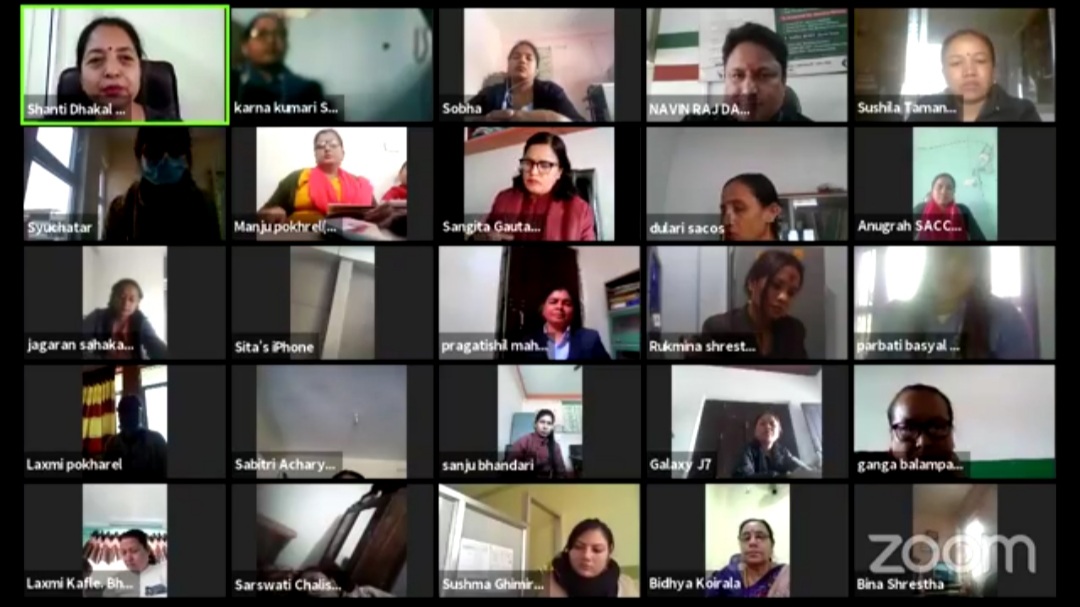 नेफ्स्कूनद्वारा १ सय ११ औं अन्तर्राष्ट्रिय नारी दिवस लक्षित भर्चुअल अन्तरक्रिया