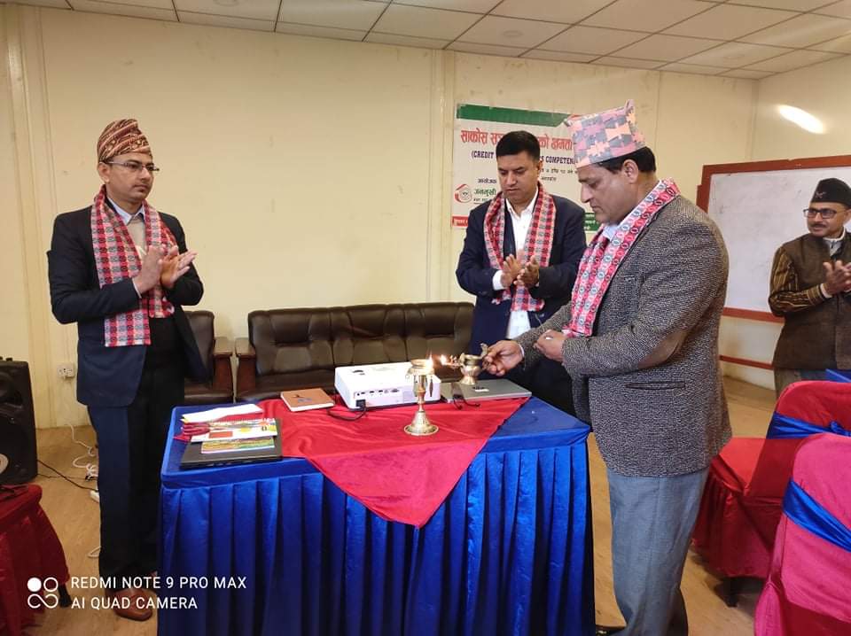 जनमुखी साकोस दोलखाको CUDCC तालिम नगरकोटमा