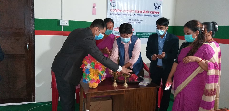 महिला आवाज साकोसको रणनीतिक व्यावसायिक योजना निर्माण कार्यशाला सुरु