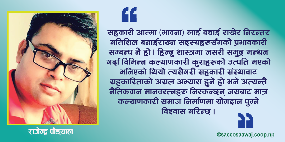 संस्था–सदस्यबीच अर्थपूर्ण सम्बन्धका आधारहरू