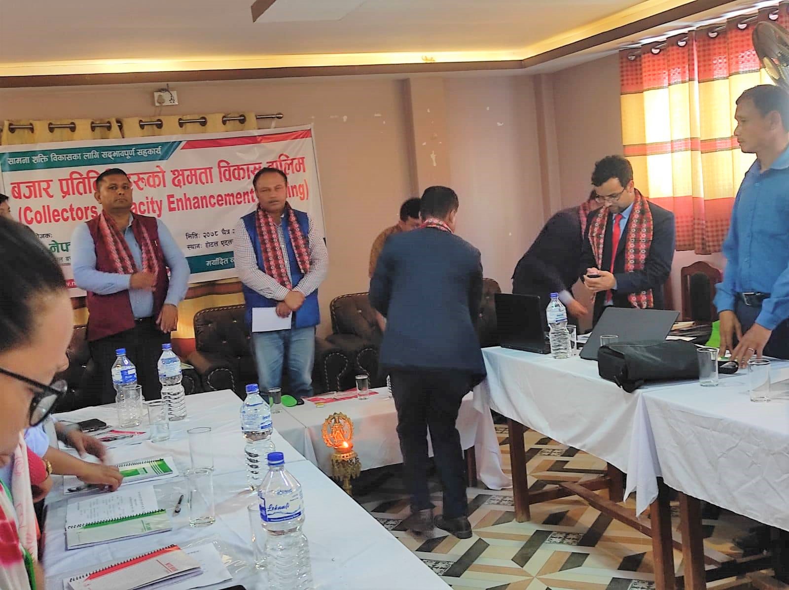 तालिमले कर्मचारी भित्रको व्यावसायिक क्षमतामा निखारता ल्याउँछ: बरिष्ठ उपाध्यक्ष ढकाल