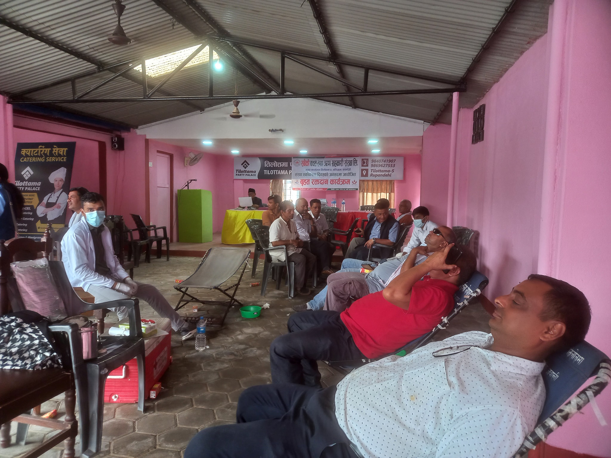 सहकारी एकीकरण दिवसका अवसरमा सबैको साकोसद्वारा रक्तदान कार्यक्रम