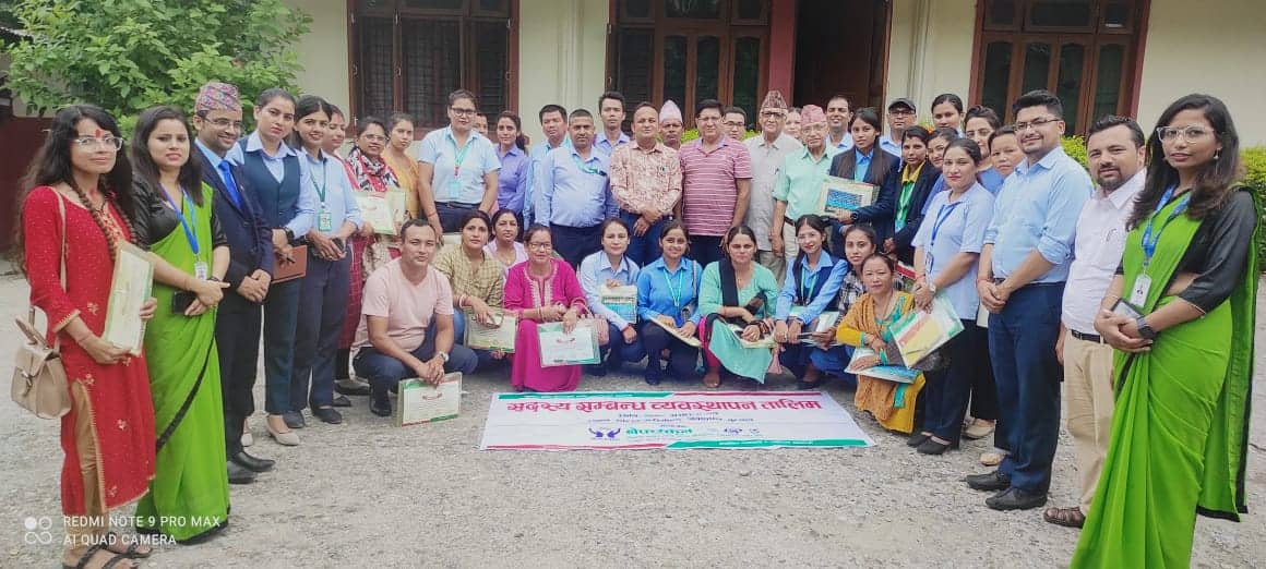 सदस्य सम्बन्ध व्यवस्थापन तालिम सम्पन्न