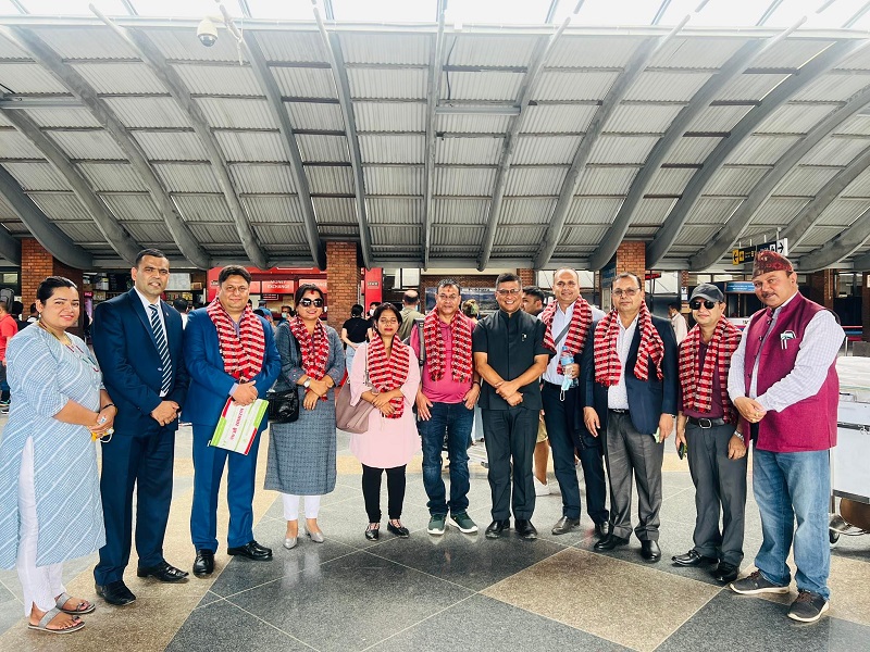 नेफ्स्कून, सहकारी मन्त्रालय र विभागका प्रतिनिधि सम्मिलित टोली सिसियुएलबी अवलोकन भ्रमणका लागि बंगलादेश प्रस्थान 
