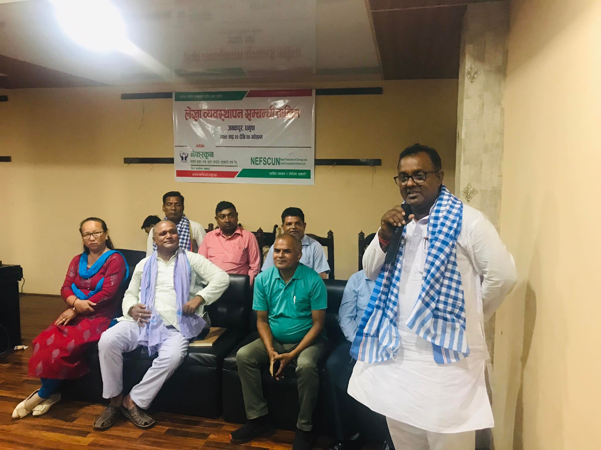 सहकारीको विकासमा आधारशिला कार्यक्रम प्रभावकारी छ : नगरप्रमुख साह
