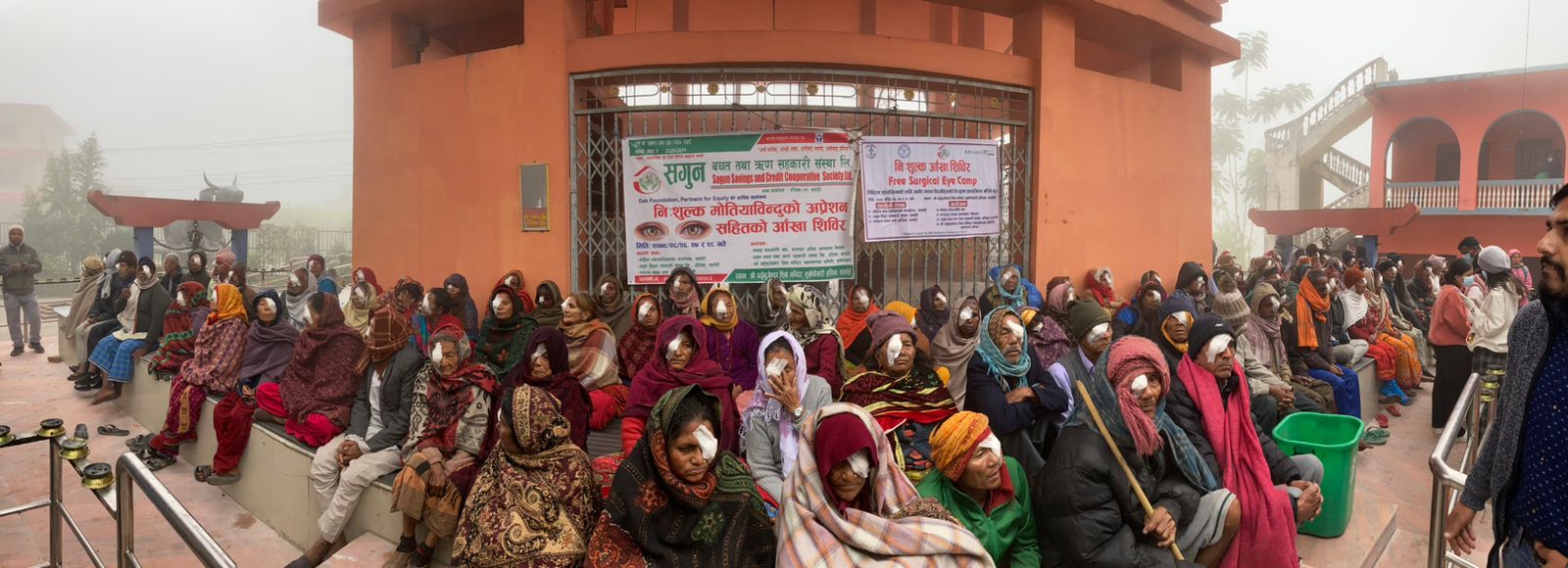 सगुन साकोसको आयोजनामा साताव्यापी आँखा शिविर सञ्चालन, ५०२ जनाले लिए सेवा