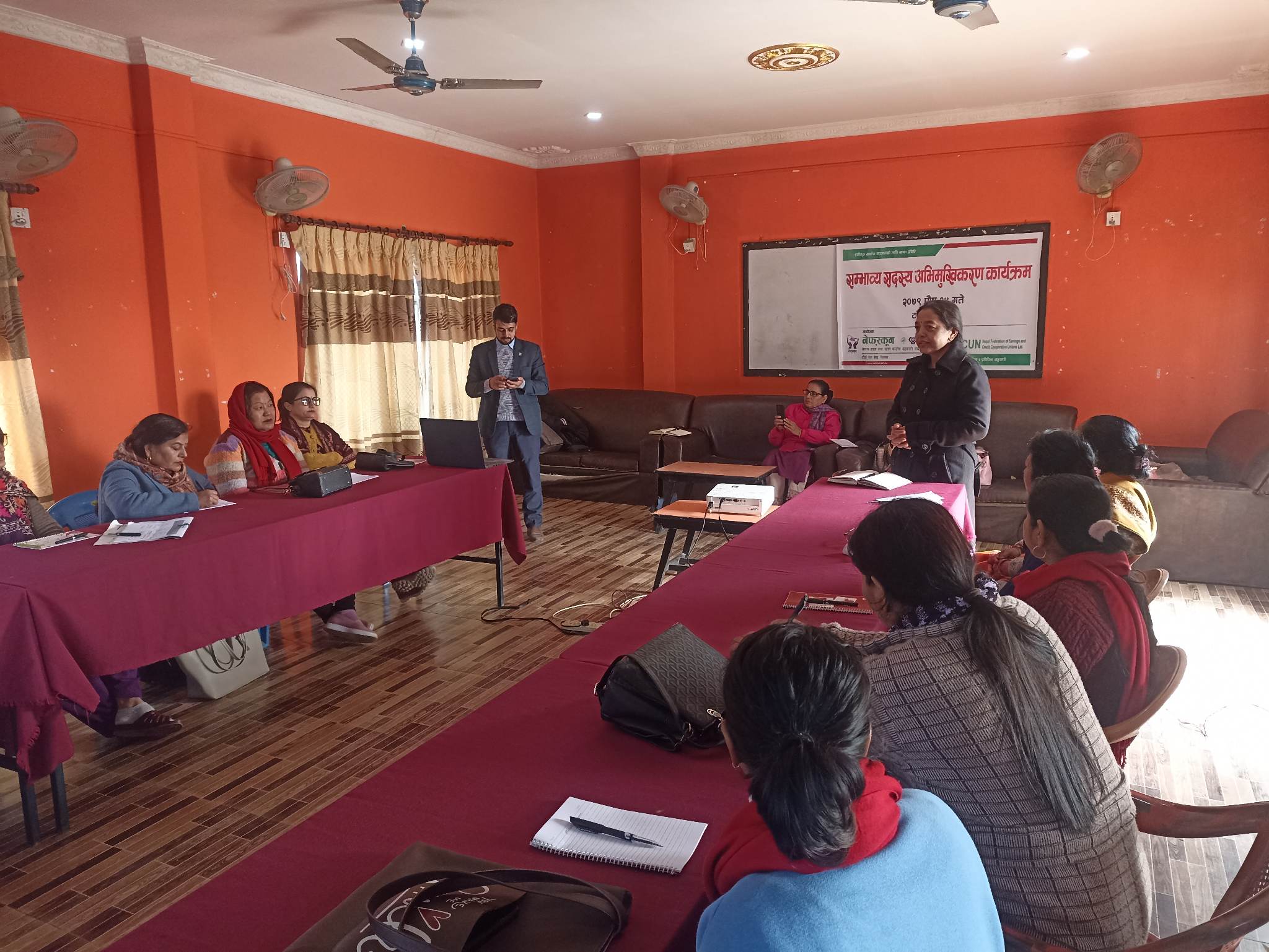 नेफ्स्कूनद्वारा सम्भाव्य सदस्य अभिमुखीकरण सञ्चालन