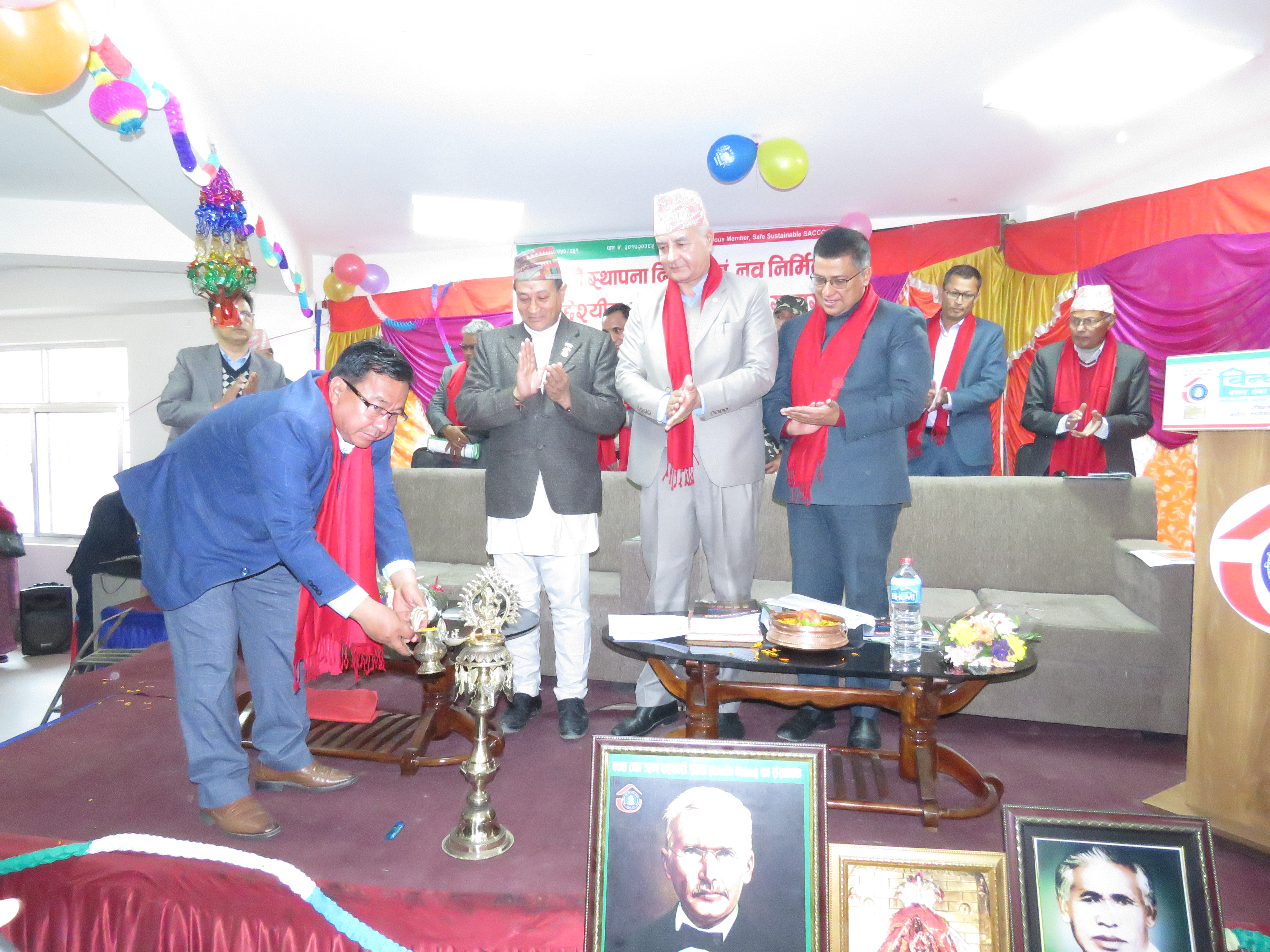 विन्धवासिनी साकोसको ३०औं स्थापना दिवस, नवनिर्मित बहुउद्देश्यीय भवन उद्घाटन