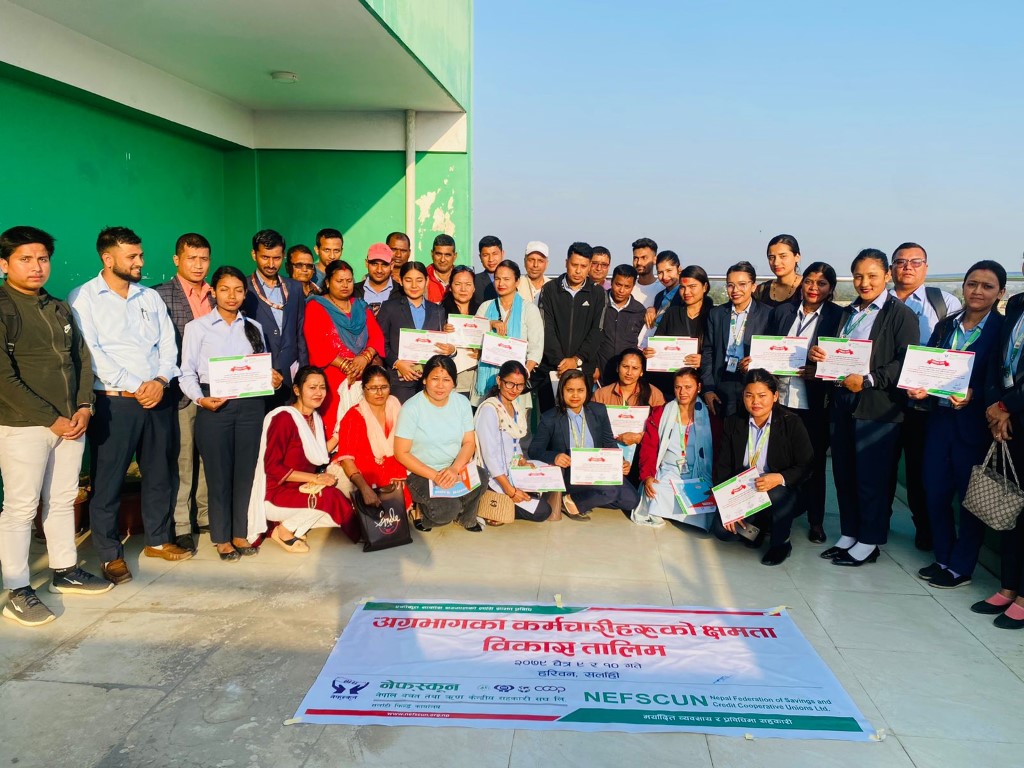 साकोसको अग्रभागमा कार्यरत कर्मचारीहरुका लागि क्षमता विकास 