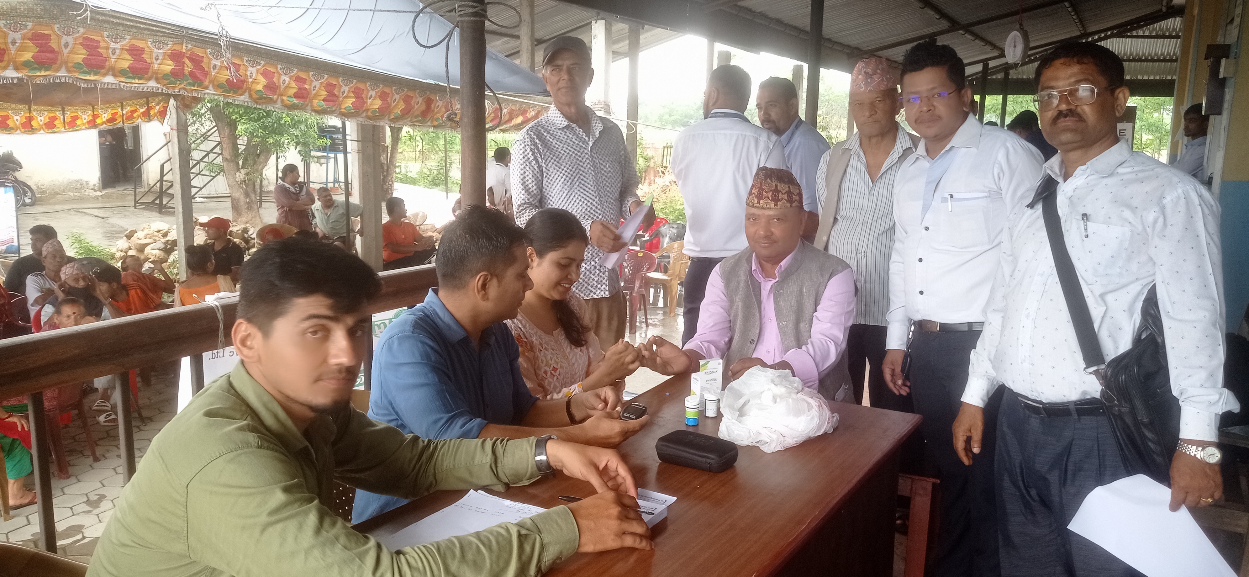 साजिलो साकोसको निशुल्क स्वास्थ्य शिविर सञ्चालन