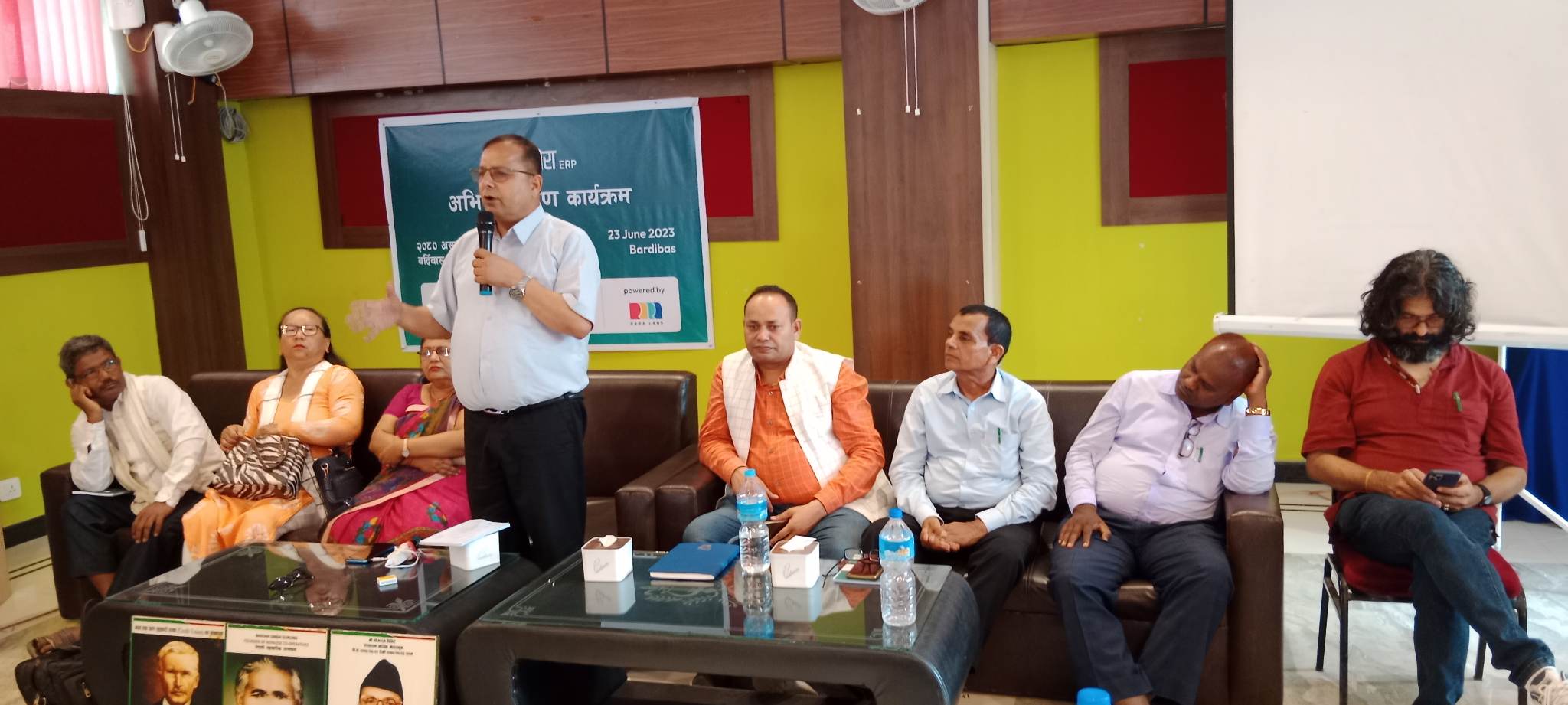 महोत्तरीको बर्दिबासमा मिरा ईआरपी सफ्टवेयर सम्बन्धी अभिमुखीकरण सञ्चालन