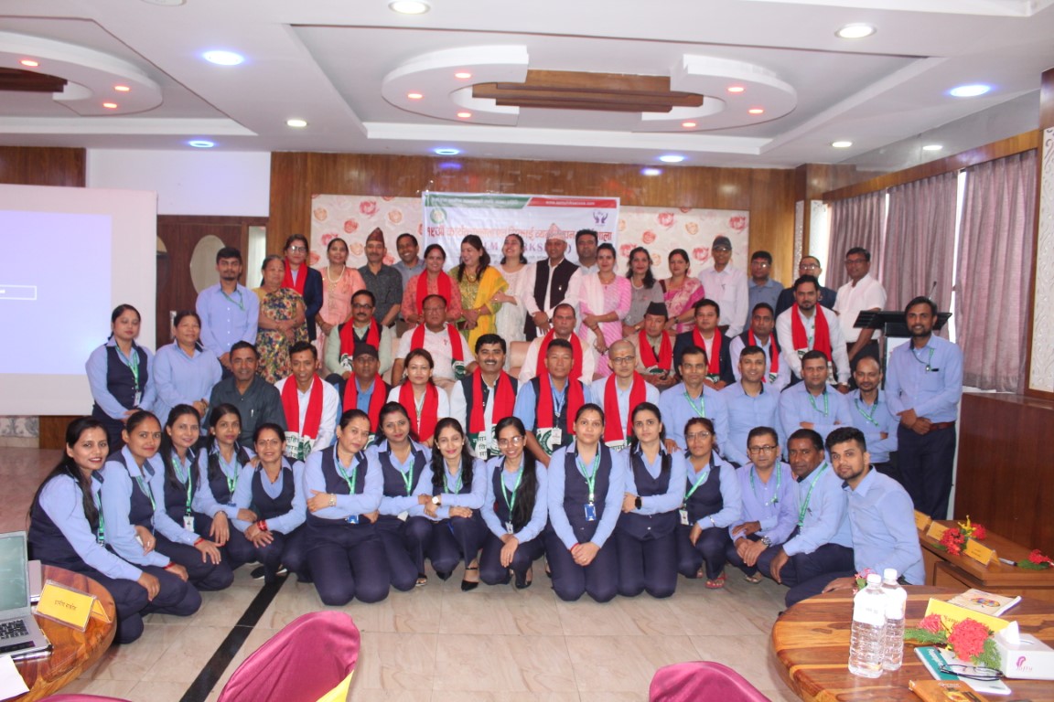 ब्राण्डिङ कार्यक्रममा सहभागी रुपन्देहीका साकोसहरुबीच असल सिकाइ आदानप्रदान