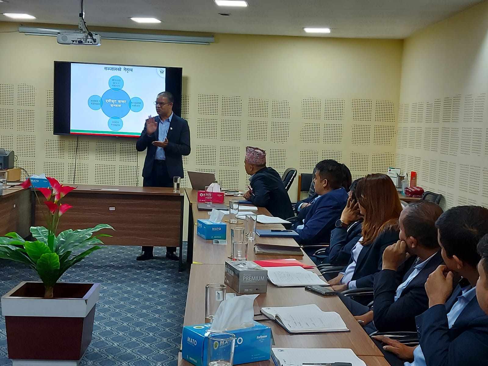 ‘बैंकक घोषणा’ को फोकस एरिया र उपलब्धी सम्बन्धमा नेफ्स्कून कर्मचारीबीच अन्तरक्रिया