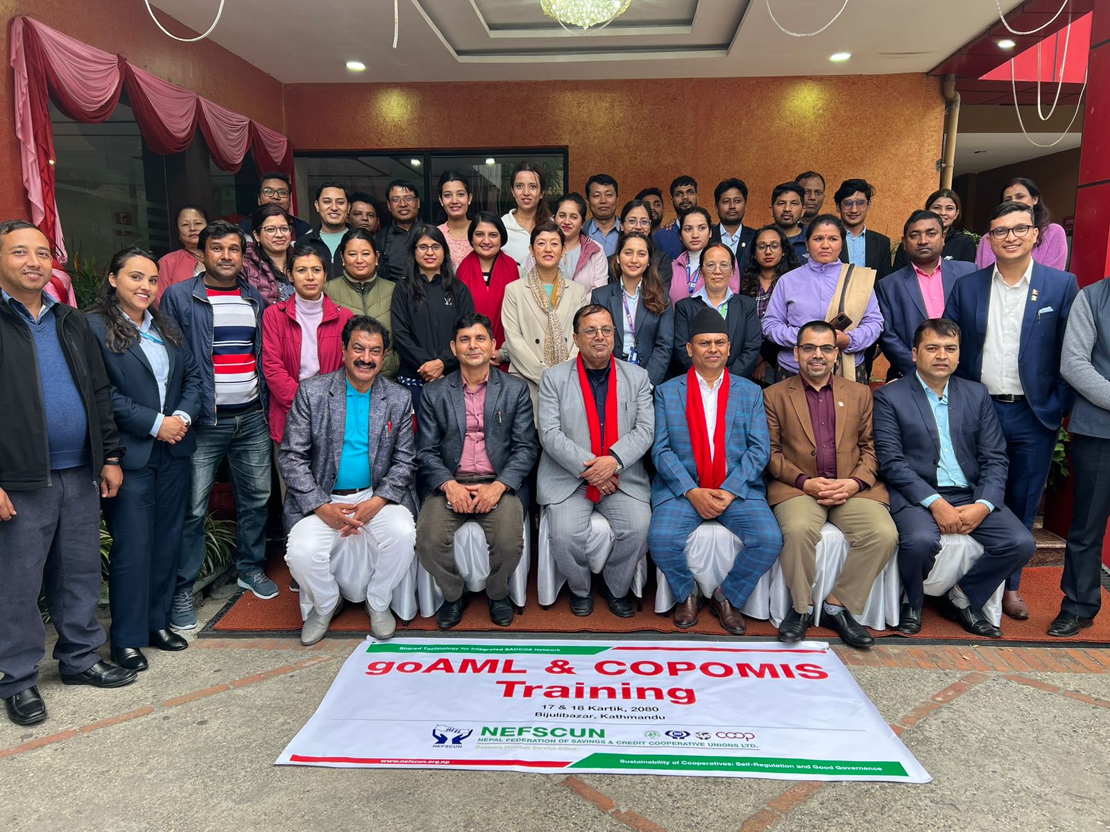 साकोसहरुलाई अविचलित रही इमानदार काम गर्न नेफ्स्कूनका महासचिवको आग्रह