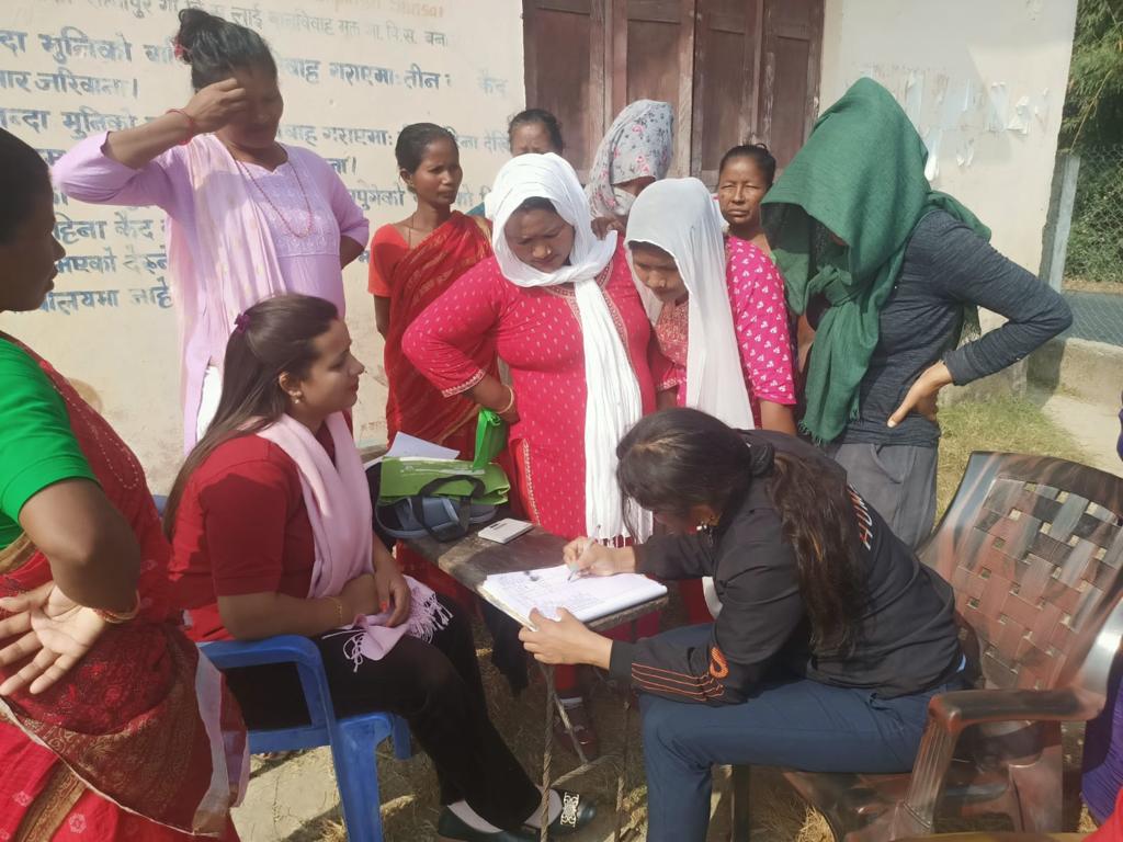 महिला साकोस इटहरीको आयोजनामा निःशुल्क स्वास्थ्य शिविर