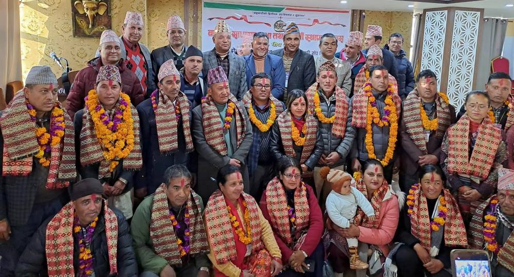 दोलखा बचत संघको अध्यक्षमा पुनः भुमिराज खड्का