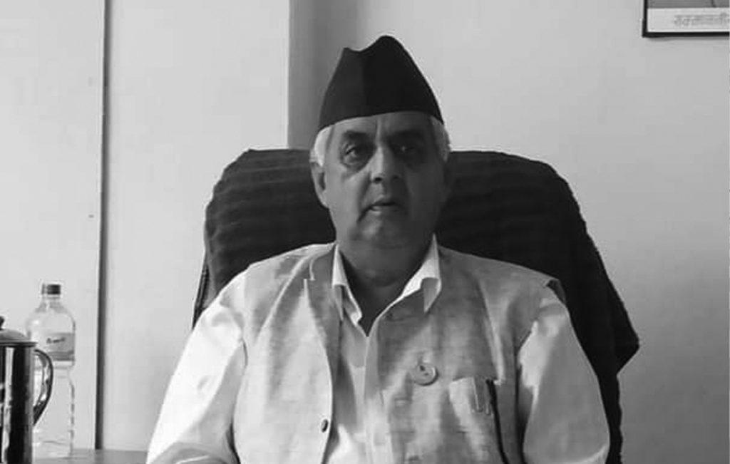 पूर्व प्रदेश सहकारी मन्त्री पौडेलको दुर्घटनामा निधन