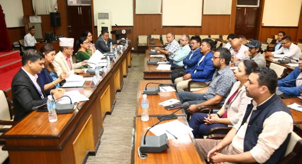 संसदीय छानविन विशेष समितिलाई पत्रकारहरुको सुझाव 