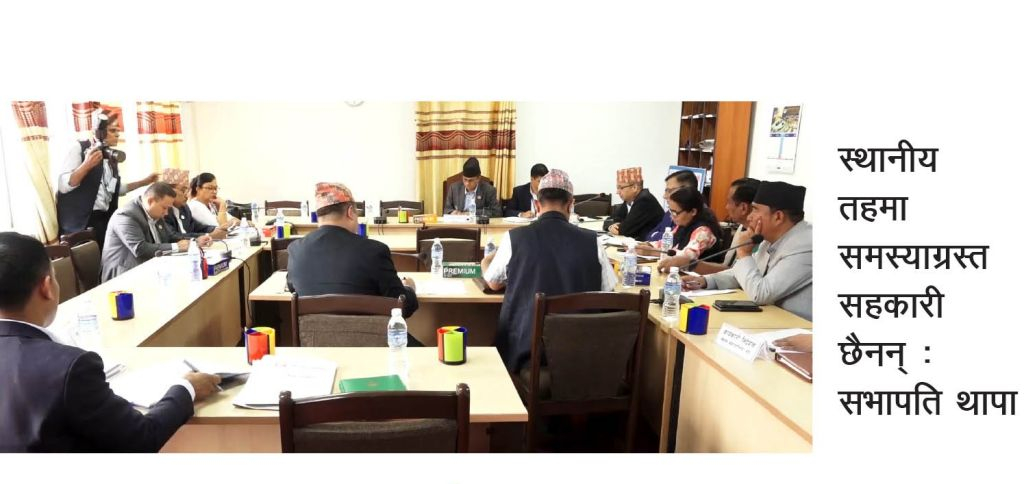 'स्थानीय तहमा समस्याग्रस्त सहकारी छैनन्'