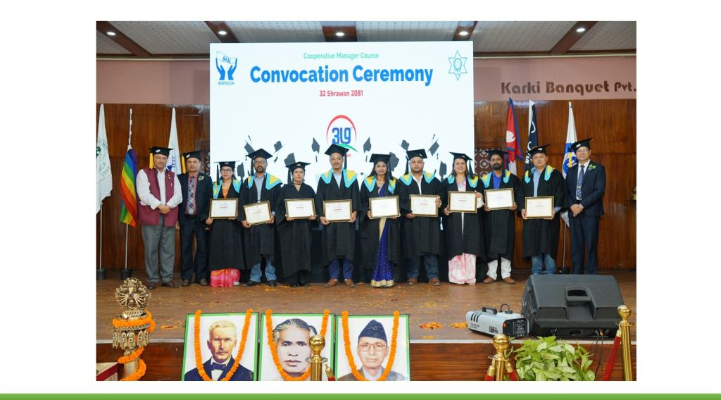 सहकारी व्यवस्थापक कोर्षबाट १० जना दीक्षित