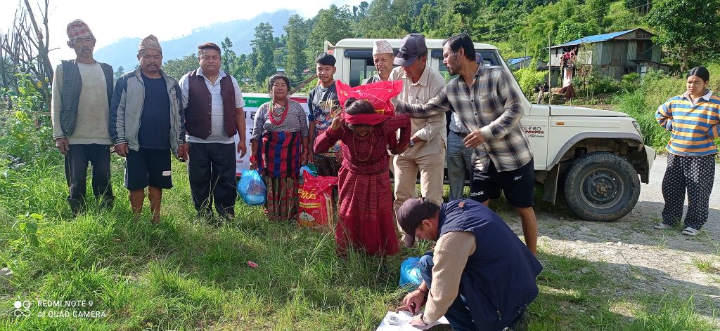 'हाम्रो जनकल्याणको खाद्यान्न सहयोगले दशैं खुशीका साथ बित्छ'