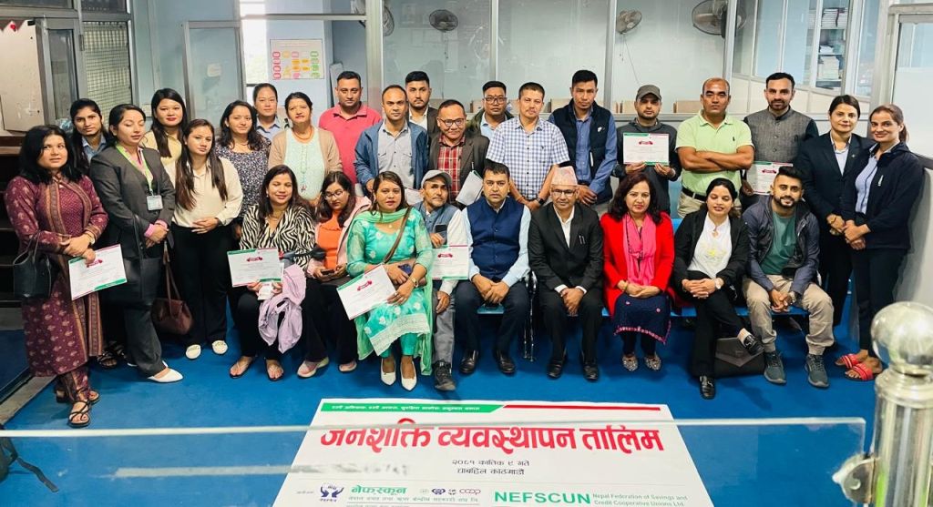 'महत्वपूर्ण तालिम निःशुल्क पाउँदा खुसी छौं'