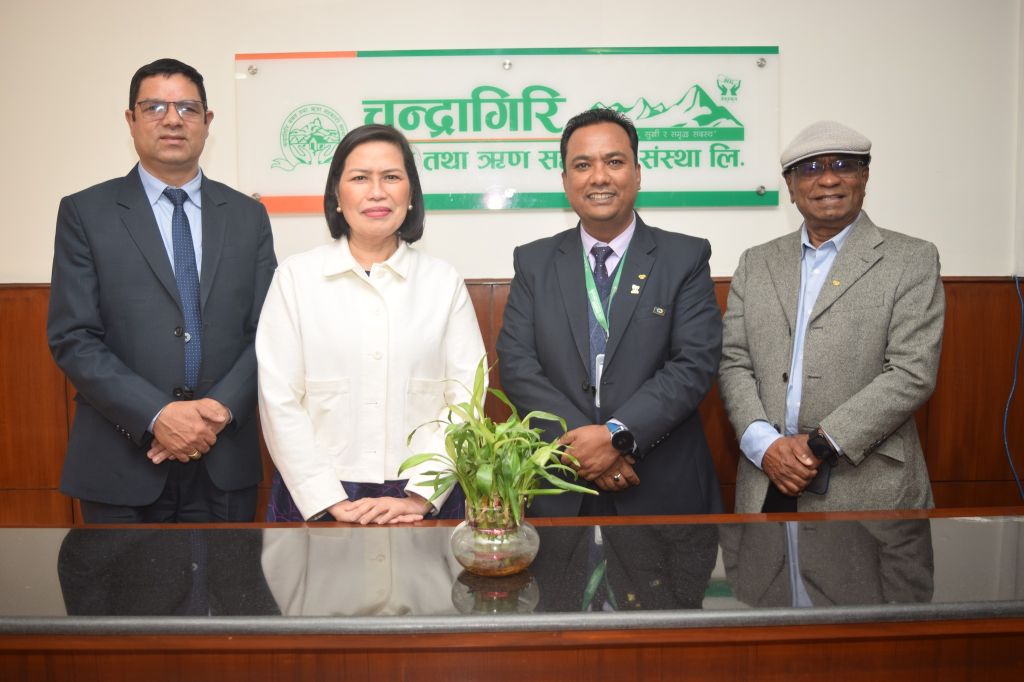 एशियाली ऋण महासंघको प्राविधिक टीमद्वारा चन्द्रागिरि साकोस अवलोकन 