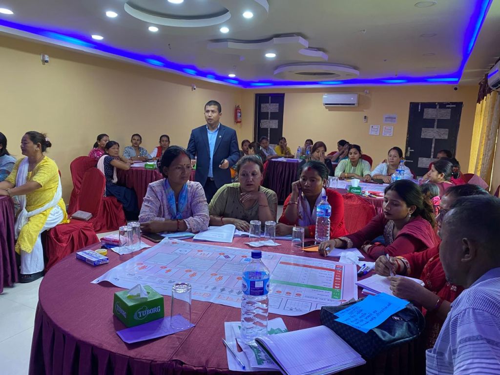 स्वस्तिक साकोसद्वारा सदस्यहरुका लागि बचत खेल तालिम सञ्चालन