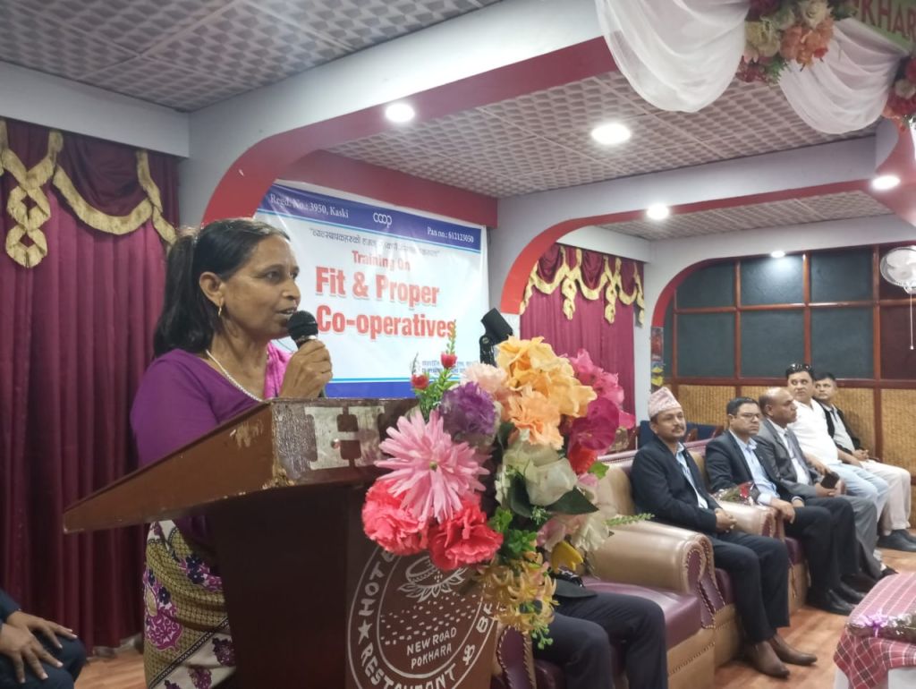 सीएमसी कास्कीको 'फिट एण्ड प्रपर इन कोअपरेटिभ्स्' तालिम सम्पन्न