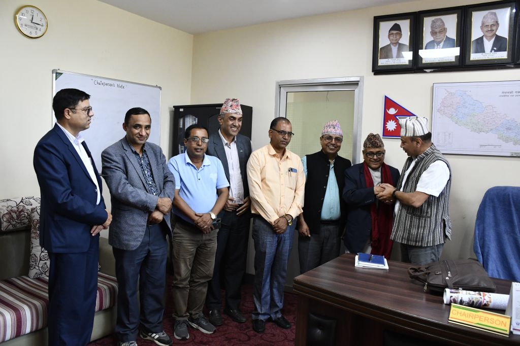 राष्ट्रिय सहकारी महासंघका पूर्व अध्यक्ष एवं पूर्वमन्त्री बडाललाई नेफ्स्कूनमा स्वागत