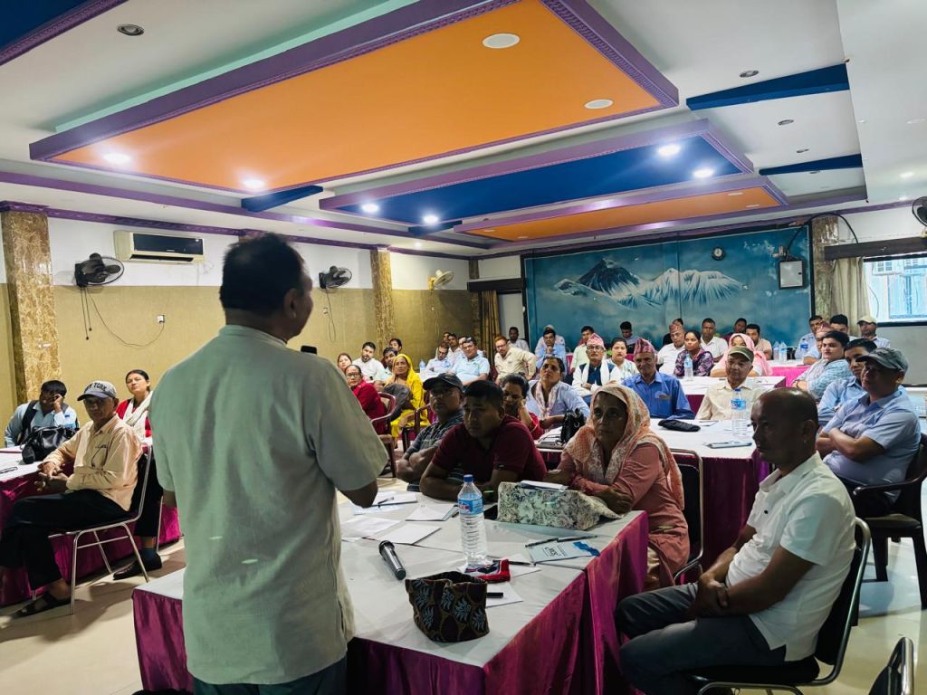 नेपालगञ्ज बाँकेमा  निरिक्षण अनुगमन अभिमुखिकरण कार्यक्रम  (SCAN) सम्पन्न