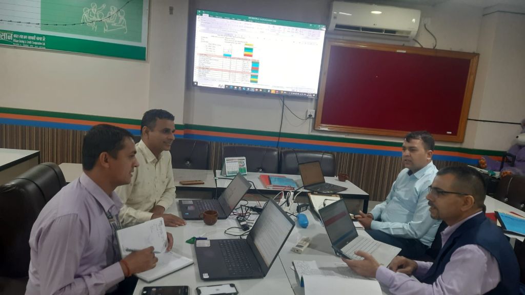 स्क्यान कार्यक्रम अन्तर्गत किसान साकोसको स्थलगत सुपरिवेक्षण....