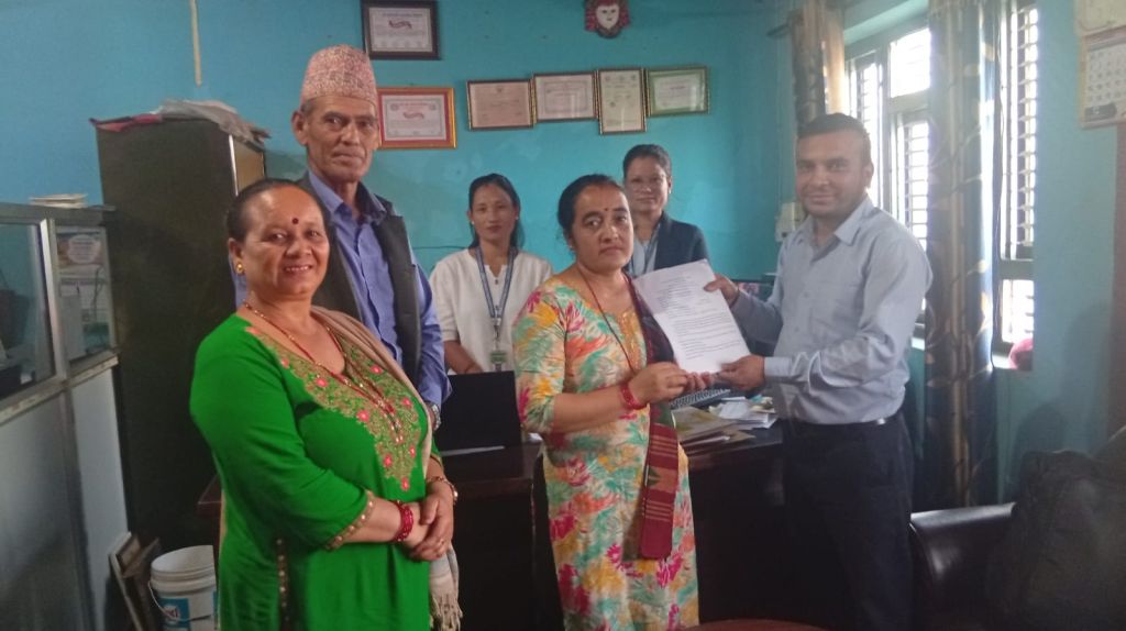 नेफ्स्कूनद्वारा गोरखकाली साकोसमा स्थलगत सुपरिवेक्षण....