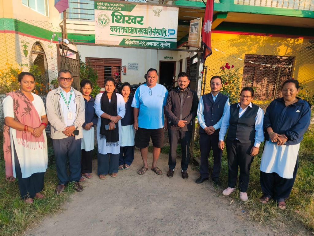 नेफ्स्कूनद्वारा शिखर साकोसको स्थलगत सुपरिवेक्षण....