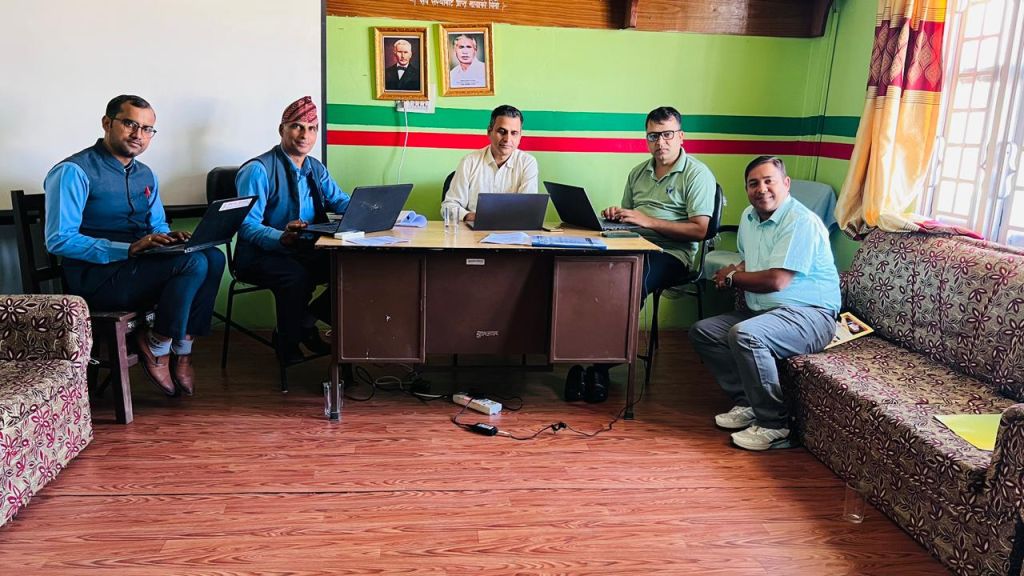 एक्सेस कार्यक्रम अन्तर्गत मध्य नेपाल साकोसको स्थलगत सुपरिवेक्षण....