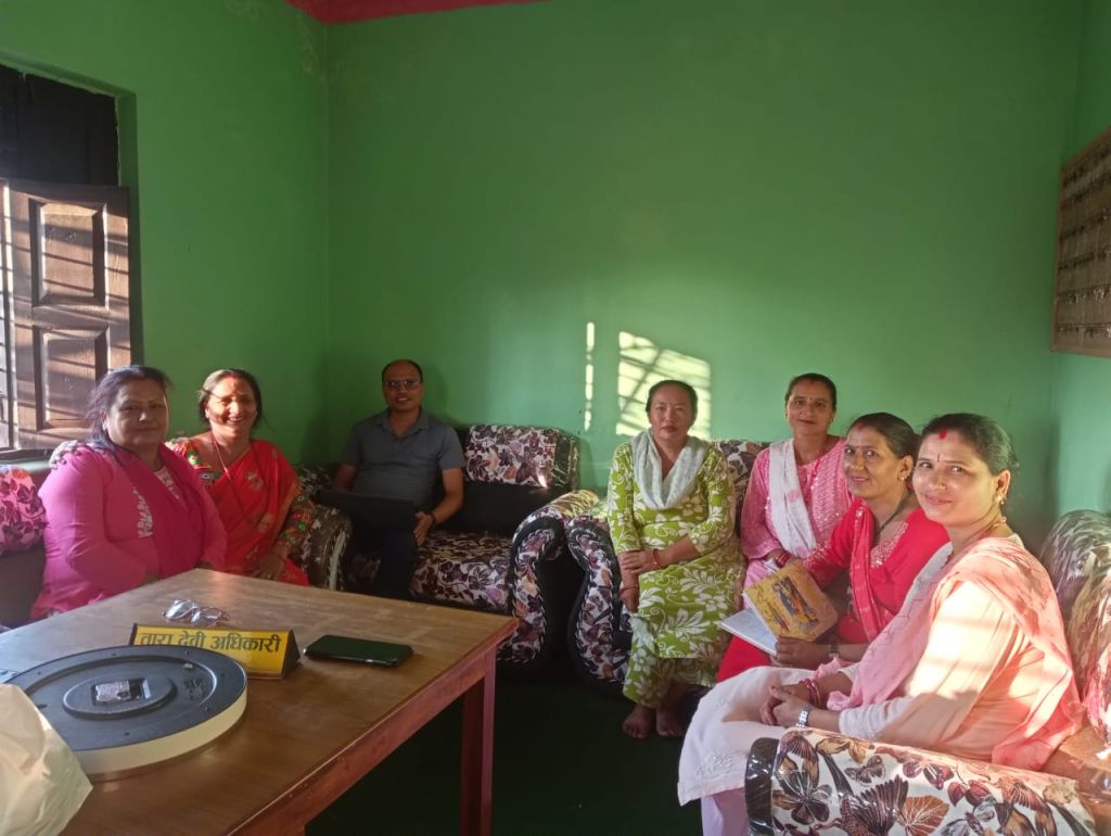 त्रिवेणी महिला साकोसको स्थलगत सुपरिवेक्षण....