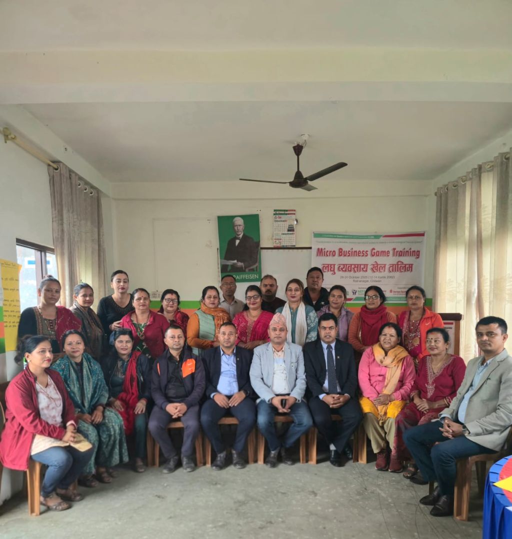 नेफ्स्कून र DSIK को सहकार्यमा पेवा साकोसमा लघु व्यवसाय खेल तालिम सम्पन्न..