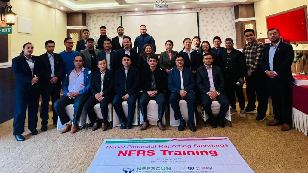 नेपाल वित्तीय प्रतिवेदन मान तालिम सम्पन्न...