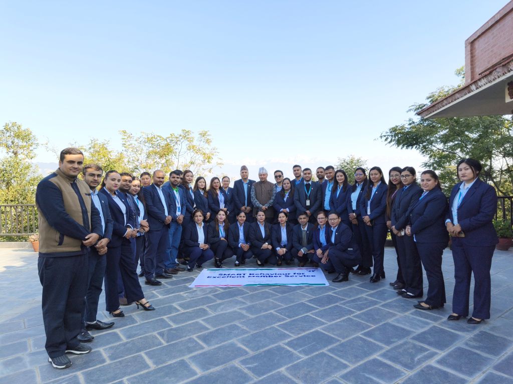 उत्कृष्ट सदस्य सेवाको लागि स्मार्ट व्यवहार तालिम धुलिखेलमा सम्पन्न 